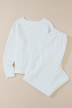 Load image into Gallery viewer, Khaki Ultra Loose Textured 2pcs Slouchy Outfit
