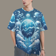 Load image into Gallery viewer, Aquarius Round Neck Loose T-Shirt
