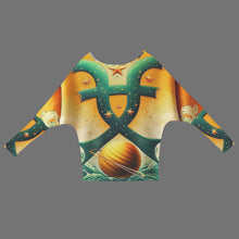 Load image into Gallery viewer, Designer (35) Pisces Casual Long Batwing Sleeve Off Shoulder Sweater
