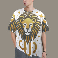 Load image into Gallery viewer, Leo Round Neck Loose T-Shirt

