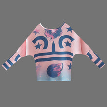 Load image into Gallery viewer, Designer (31) Libra Casual Long Batwing Sleeve Off Shoulder Sweater
