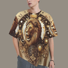 Load image into Gallery viewer, Leo Round Neck Loose T-Shirt

