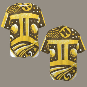 Gemini Round Neck Loose T-Shirt