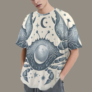Cancer Round Neck Loose T-Shirt