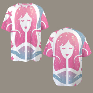 Libra Round Neck Loose T-Shirt