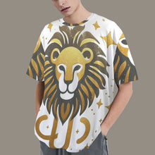 Load image into Gallery viewer, Leo Round Neck Loose T-Shirt
