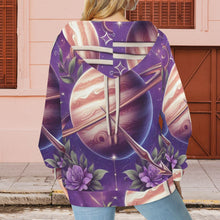 Load image into Gallery viewer, Design 235013943 Sagittarius Women&#39;s Drawstring Pocket Hoodie
