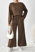 Load image into Gallery viewer, Khaki Ultra Loose Textured 2pcs Slouchy Outfit
