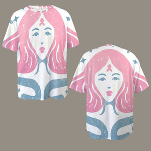 Libra Round Neck Loose T-Shirt