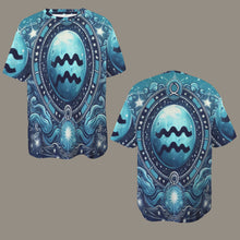 Load image into Gallery viewer, Aquarius Round Neck Loose T-Shirt
