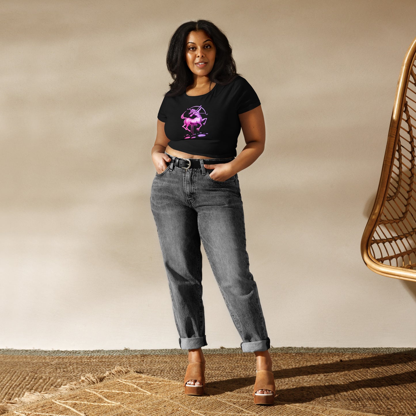 Sagittarius Women’s Crop Tee