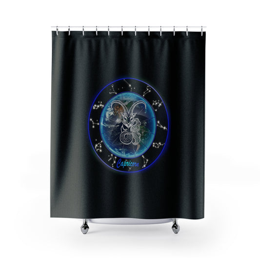 Capricorn Shower Curtains