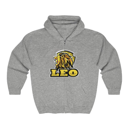 Leo Unisex Heavy Blend™ Full Zip Hooded Sweatshirt