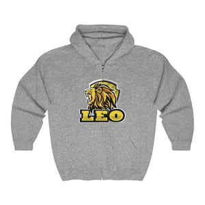 Leo Unisex Heavy Blend™ Full Zip Hooded Sweatshirt