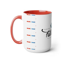 Load image into Gallery viewer, Father&#39;s Day (2) Two-Tone Coffee Mugs, 15oz
