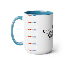 Load image into Gallery viewer, Father&#39;s Day (2) Two-Tone Coffee Mugs, 15oz
