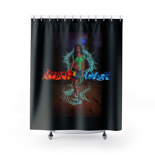 Pisces Woman Shower Curtains