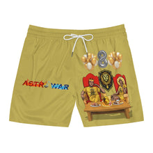 Load image into Gallery viewer, Leo Men&#39;s Birthday Mid-Length Swim Shorts (AOP)
