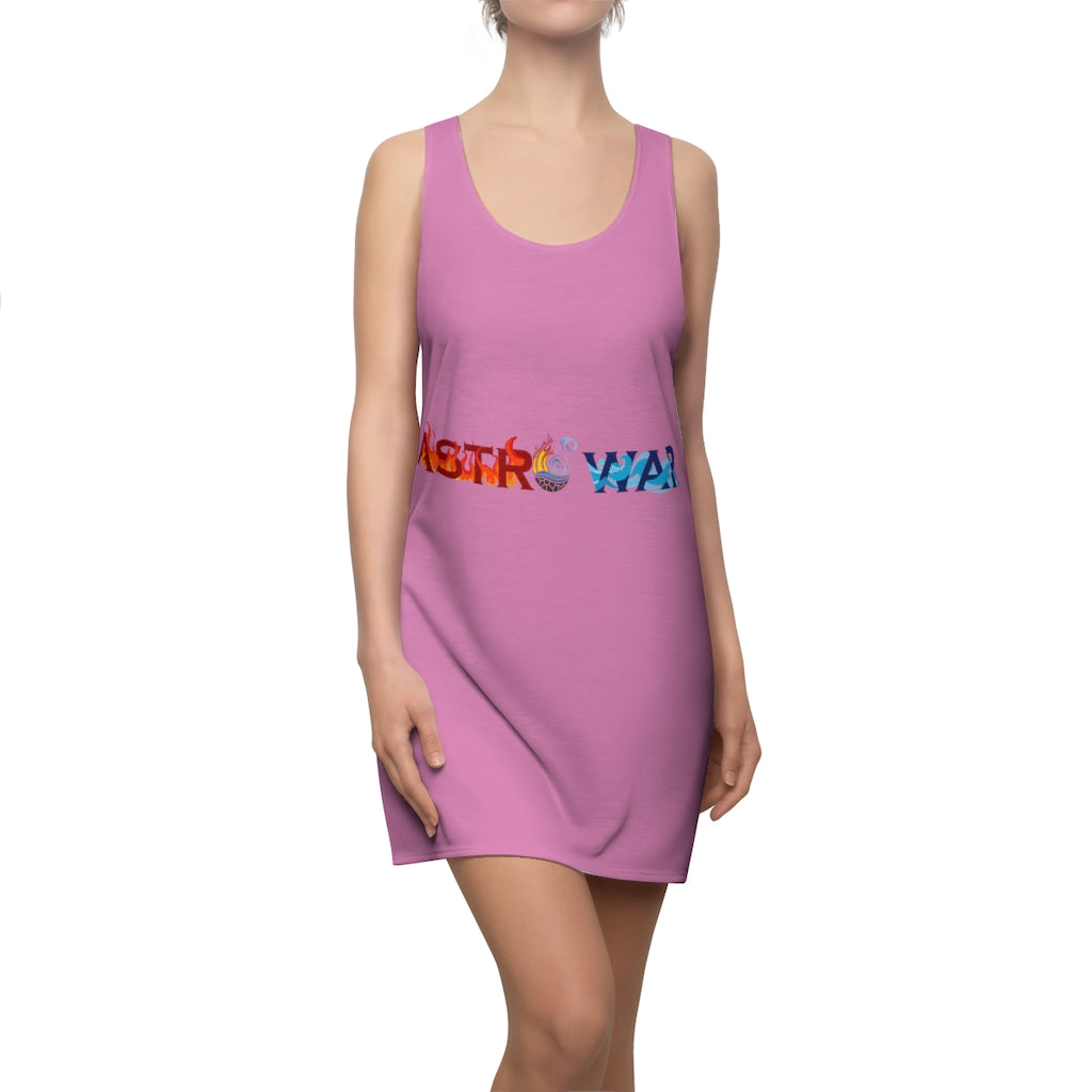 Women's Astro War Logo Cut & Sew Racerback Dress