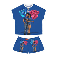 Load image into Gallery viewer, Aquarius Birthday Women&#39;s Short Pajama Set (AOP)
