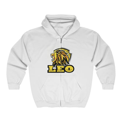 Leo Unisex Heavy Blend™ Full Zip Hooded Sweatshirt