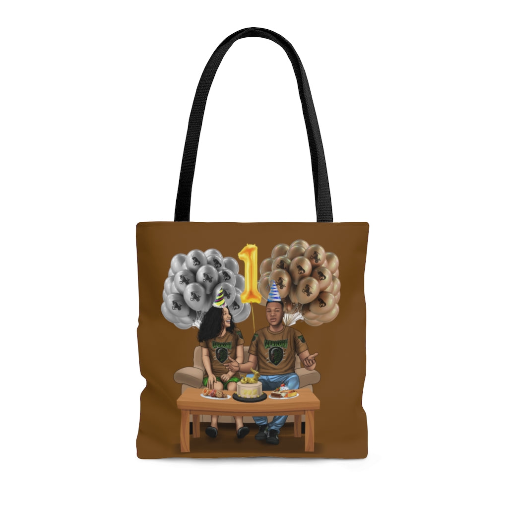 Capricorn Birthday AOP Tote Bag