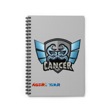 Load image into Gallery viewer, Cancer Spiral Notebook - Ruled Line
