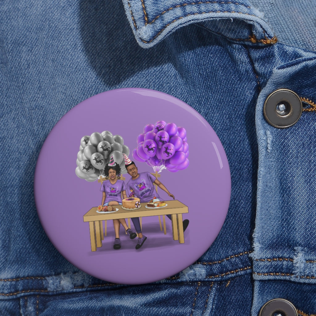 Sagittarius Birthday Custom Pin Buttons