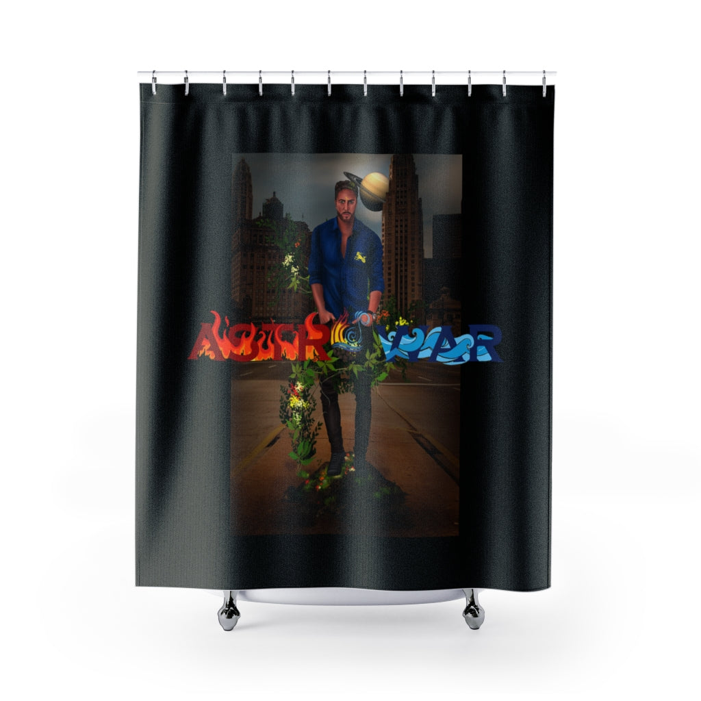 Capricorn Man Shower Curtains