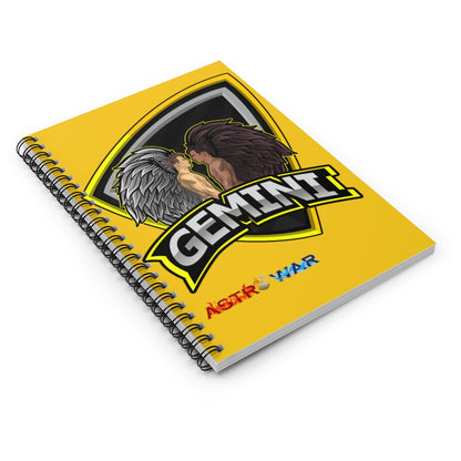 Gemini Spiral Notebook - Ruled Line