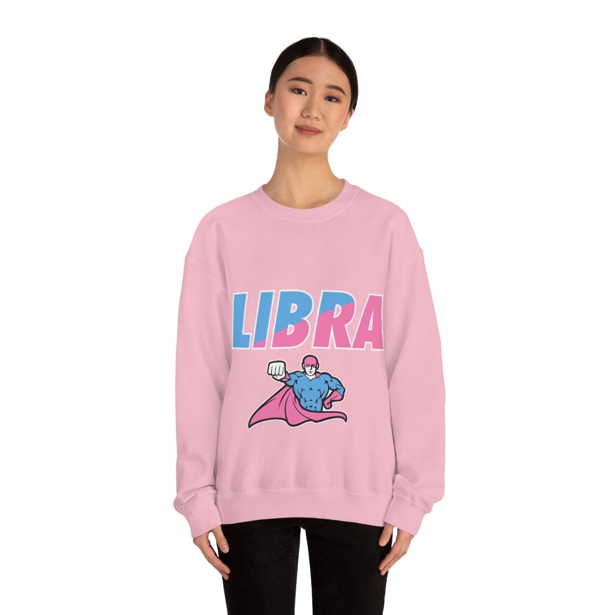 Team Libra Unisex Heavy Blend™ Crewneck Sweatshirt