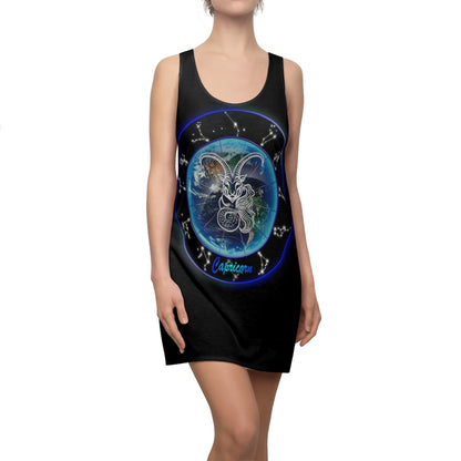 Women's Capricorn Logo Cut & Sew Racerback Dress