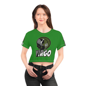 Virgo AOP Crop Tee