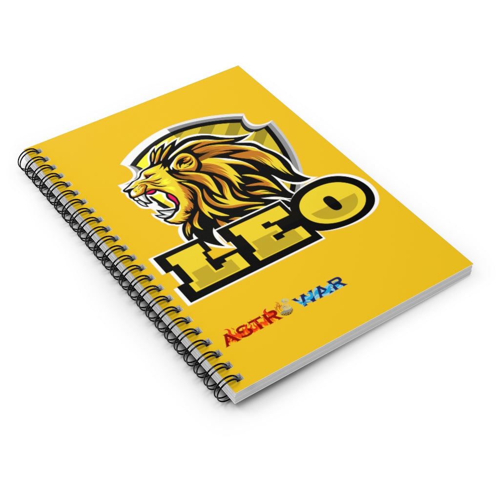 Leo Spiral Notebook - Ruled Line