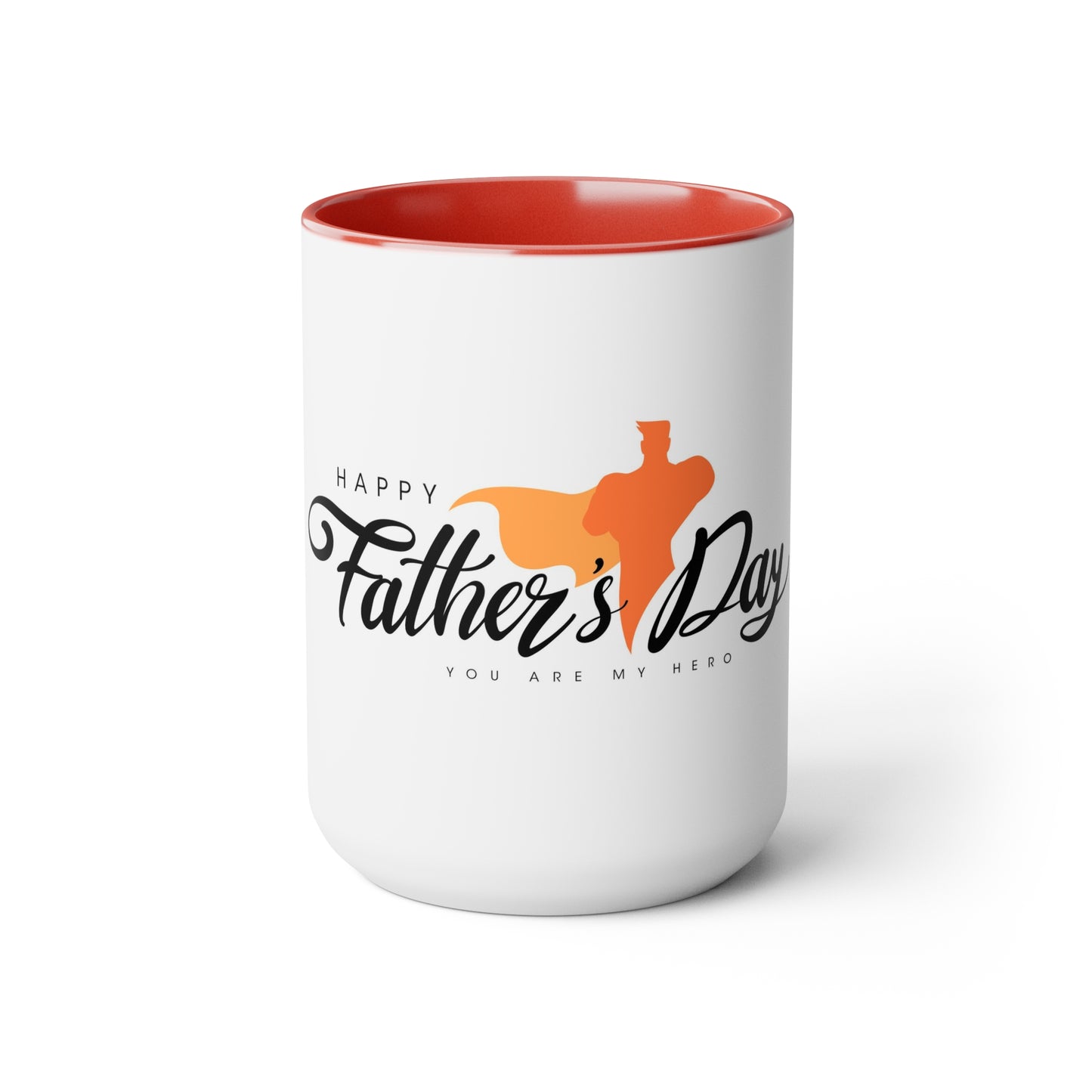 Father's Day (3) Two-Tone Coffee Mugs, 15oz