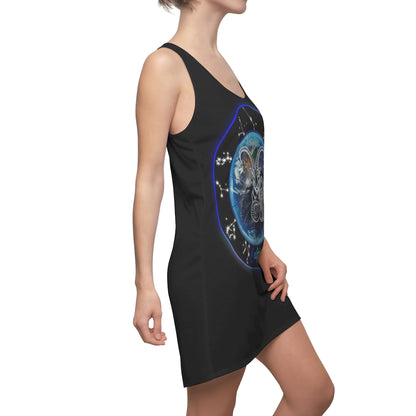 Women's Capricorn Logo Cut & Sew Racerback Dress