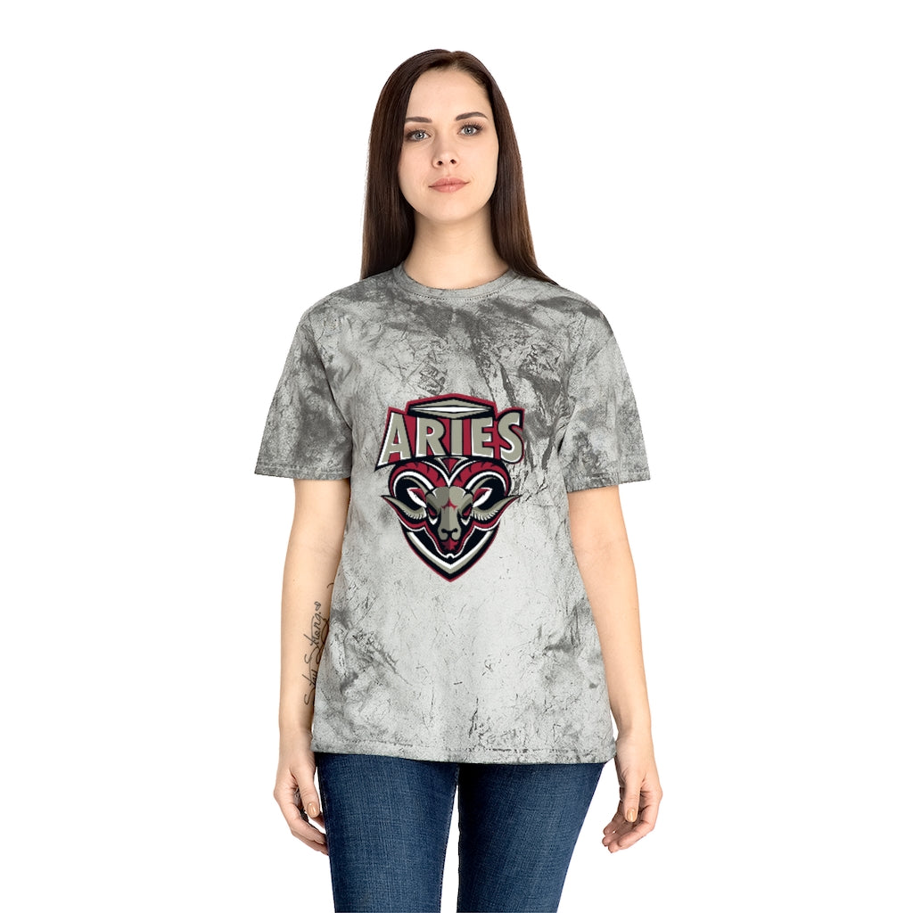 Aries Unisex Color Blast T-Shirt