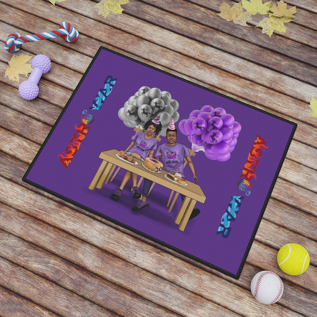 Sagittarius Birthday Pet Mat (18" x 24")