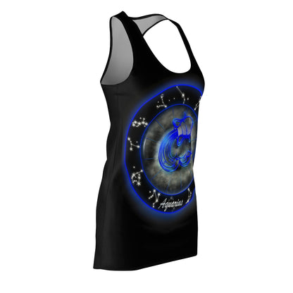 Women's Aquarius Logo Cut & Sew Racerback Dress