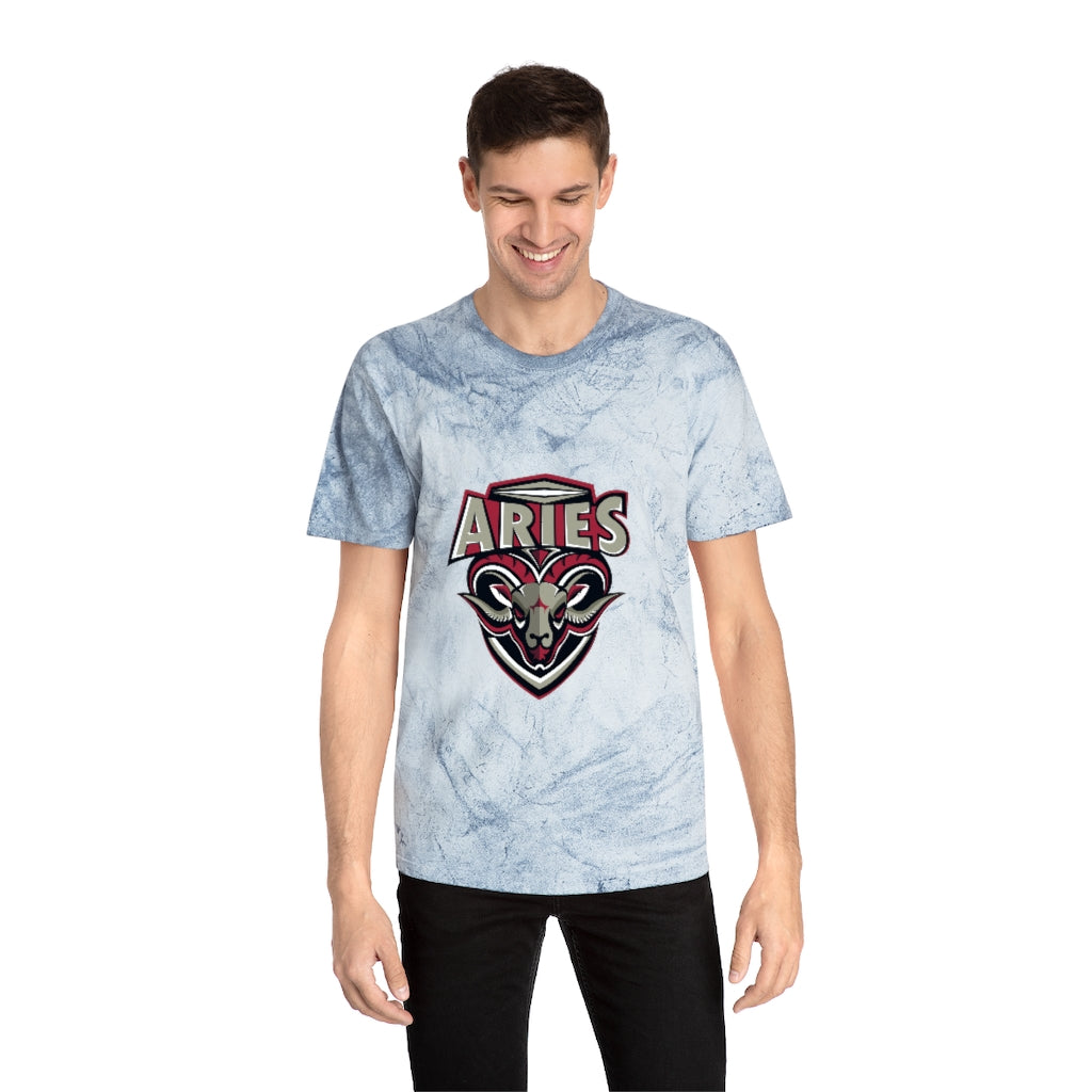 Aries Unisex Color Blast T-Shirt