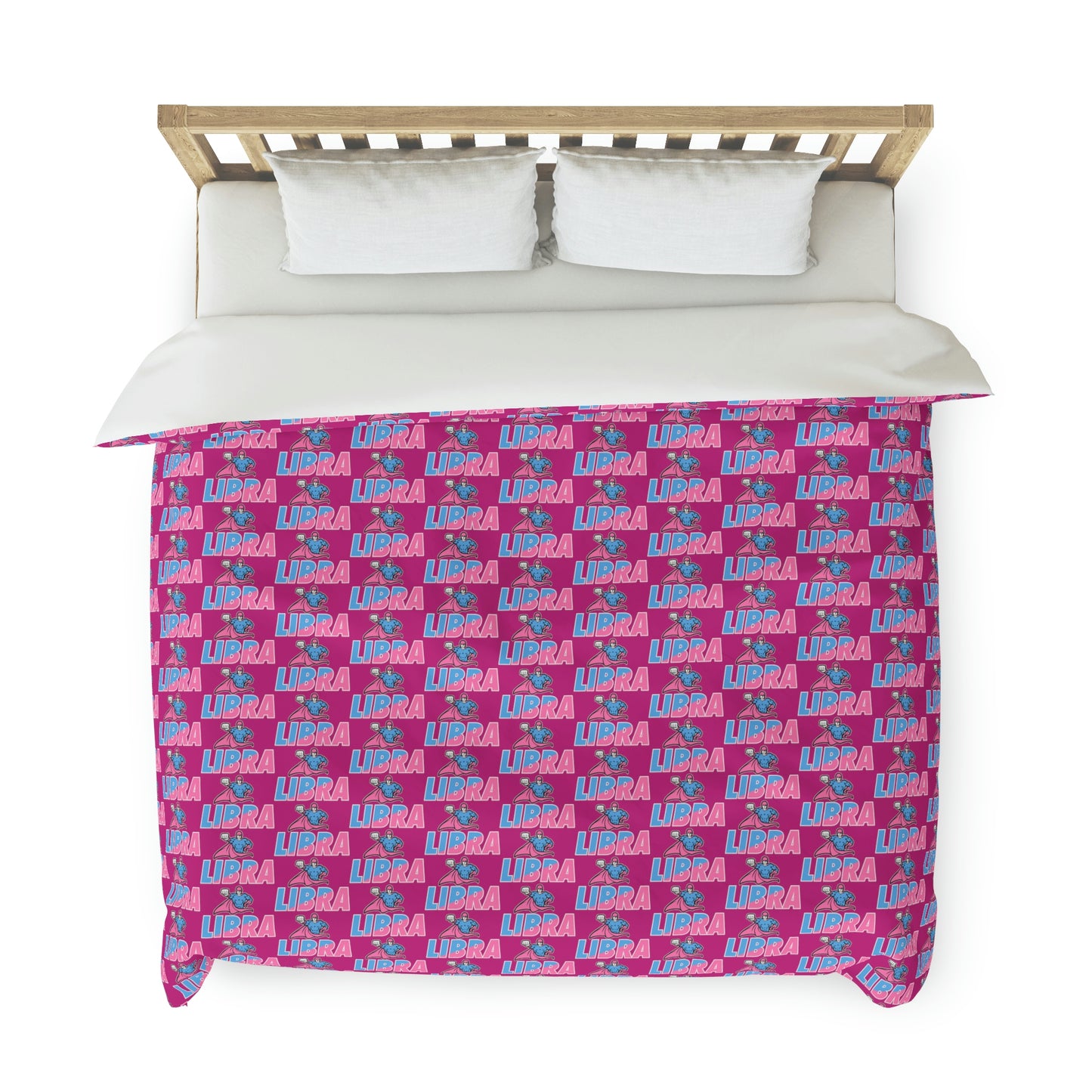 Libra-Pink Duvet Cover