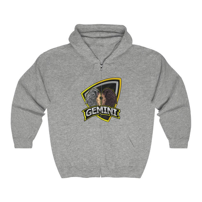 Gemini Unisex Heavy Blend™ Full Zip Hooded Sweatshirt