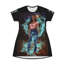 Load image into Gallery viewer, Scorpio All Over Print T-Shirt Dress
