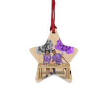 Load image into Gallery viewer, Sagittarius Birthday Wooden Christmas Ornaments
