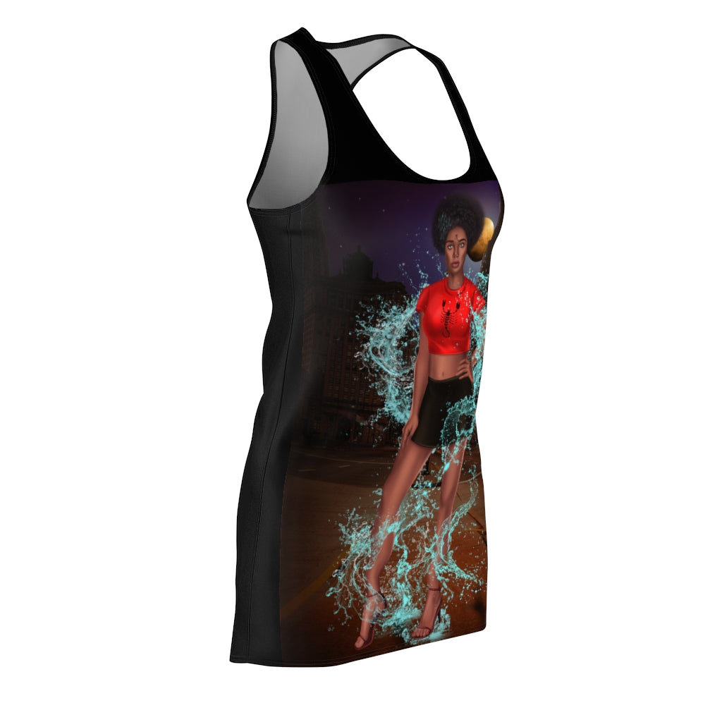 Women's Scorpio Cut & Sew Racerback Dress