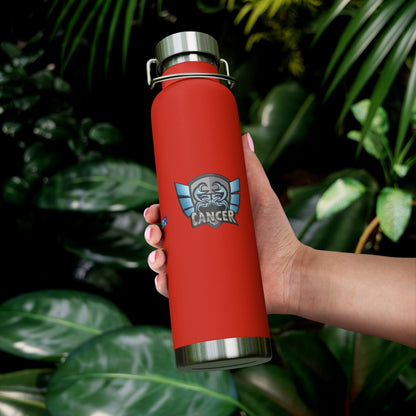 Cancer 22oz Vacuum Insulated Bottle