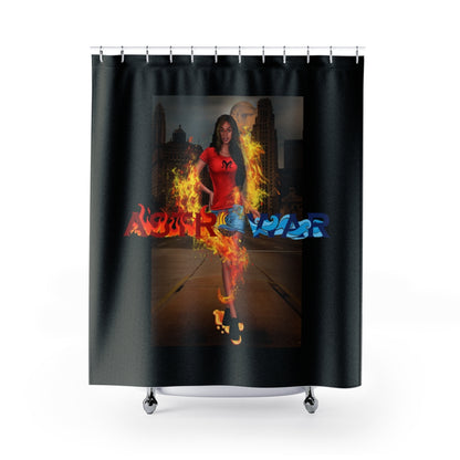 Aries Woman Shower Curtains