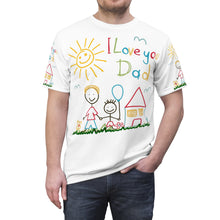 Load image into Gallery viewer, Father&#39;s Day (6) Unisex Cut &amp; Sew Tee (AOP)
