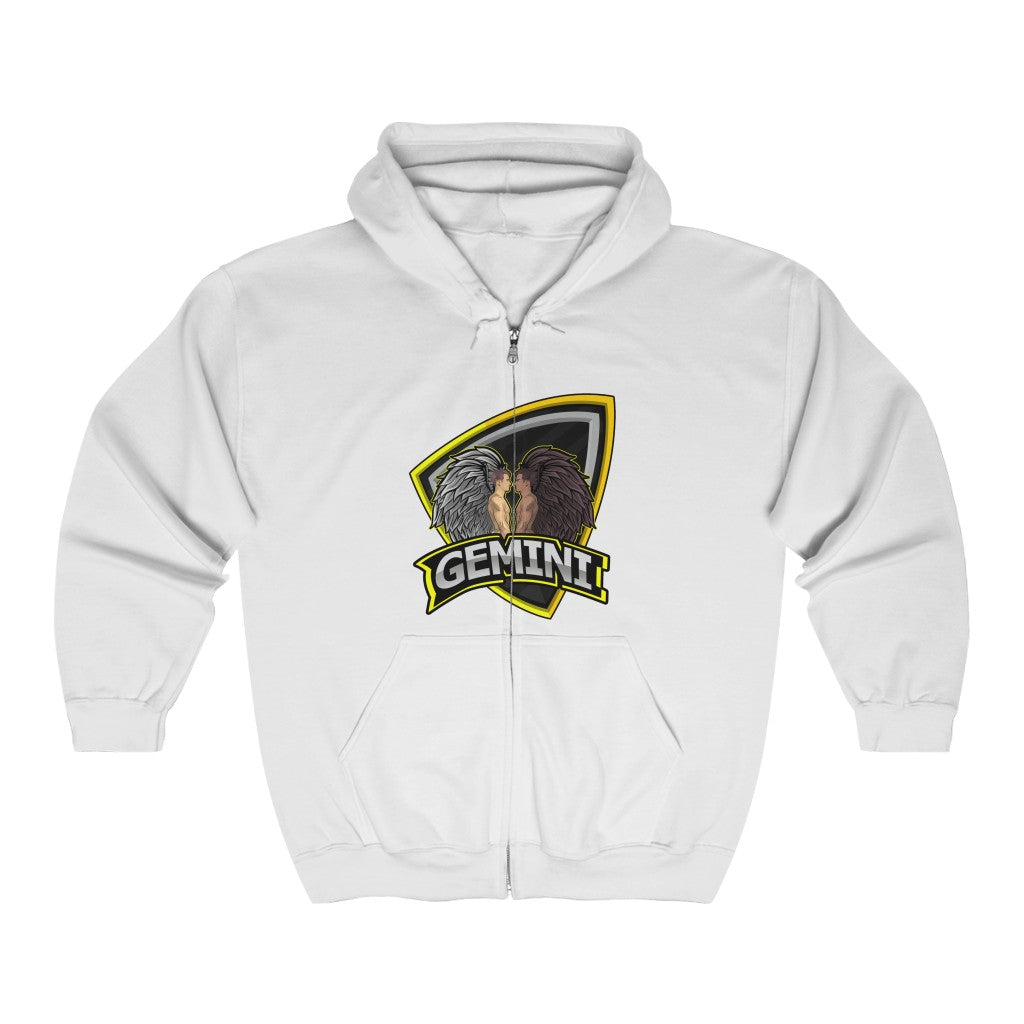 Gemini Unisex Heavy Blend™ Full Zip Hooded Sweatshirt