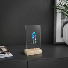 Load image into Gallery viewer, Aquarius (G2) Acrylic Sign with Wooden Stand
